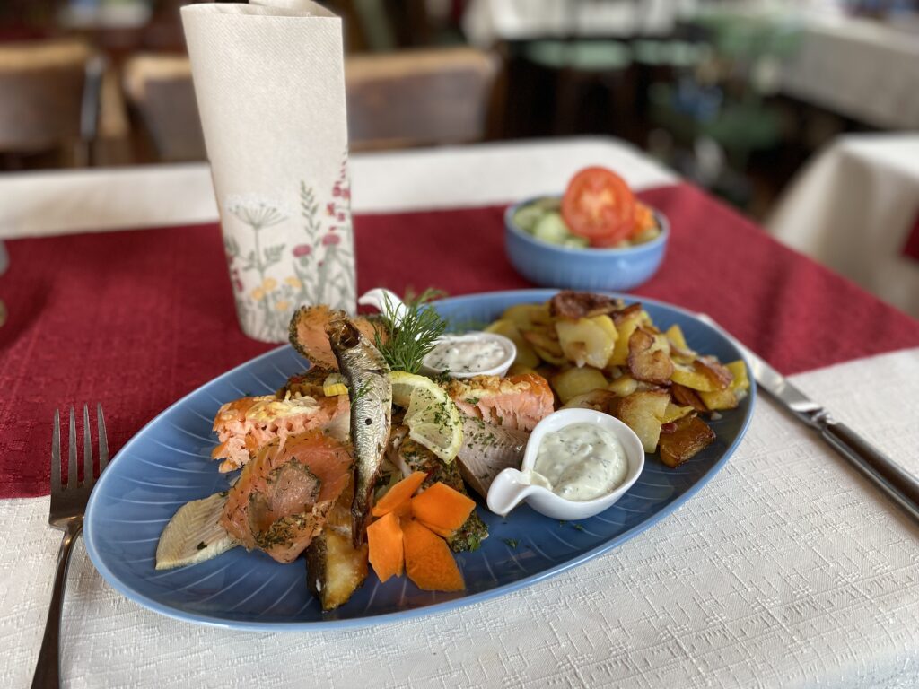 Räucherfischteller